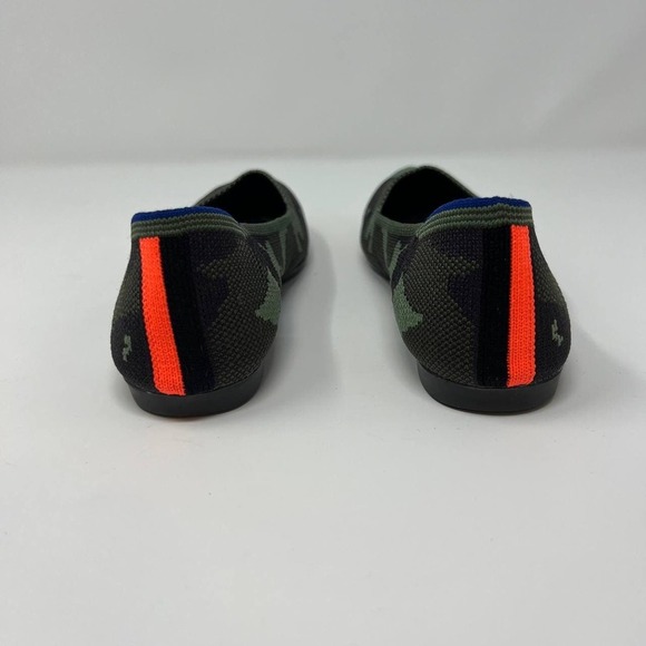 NWOT Rothy's The Point Women's Flats Size 6.5 Camo - Picture 5 of 9